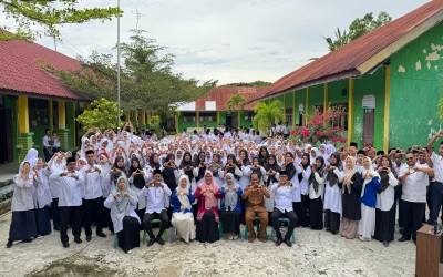 MTsN 3 Aceh Timur Gelar Apel Senin Bersama Kabid DP3A Provinsi Aceh, Fokus Pemenuhan Hak Anak dan Anti Bullying